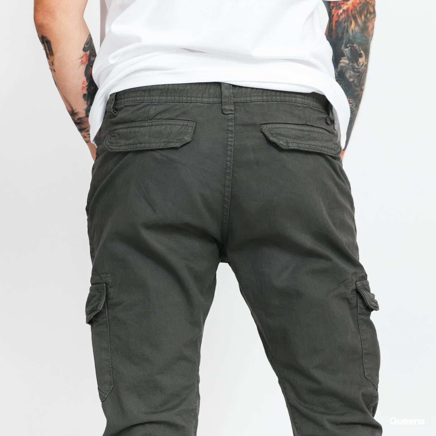 Cargo Hosen Urban Classics Cargo Jogging Pants Grey