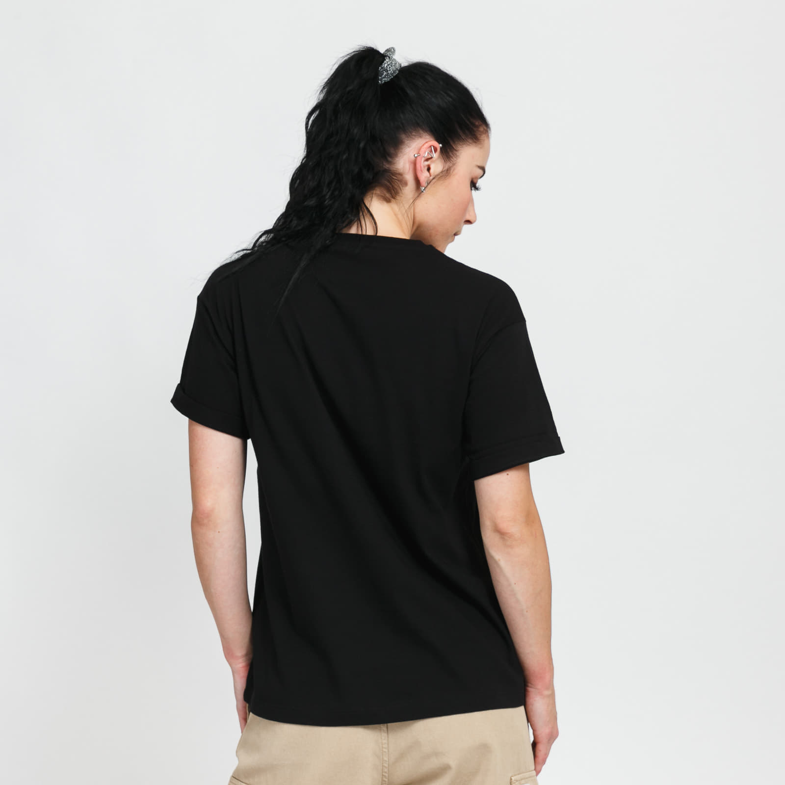 T-krekli Carhartt WIP W' SS Chase Tee Black