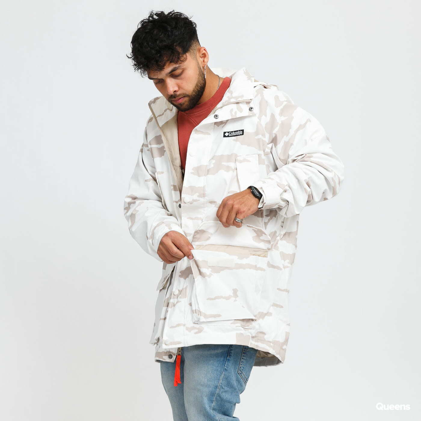 Bundy Columbia Decoy Jacket White