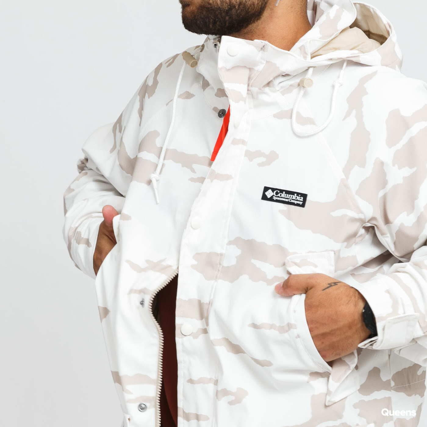 Bundy Columbia Decoy Jacket White