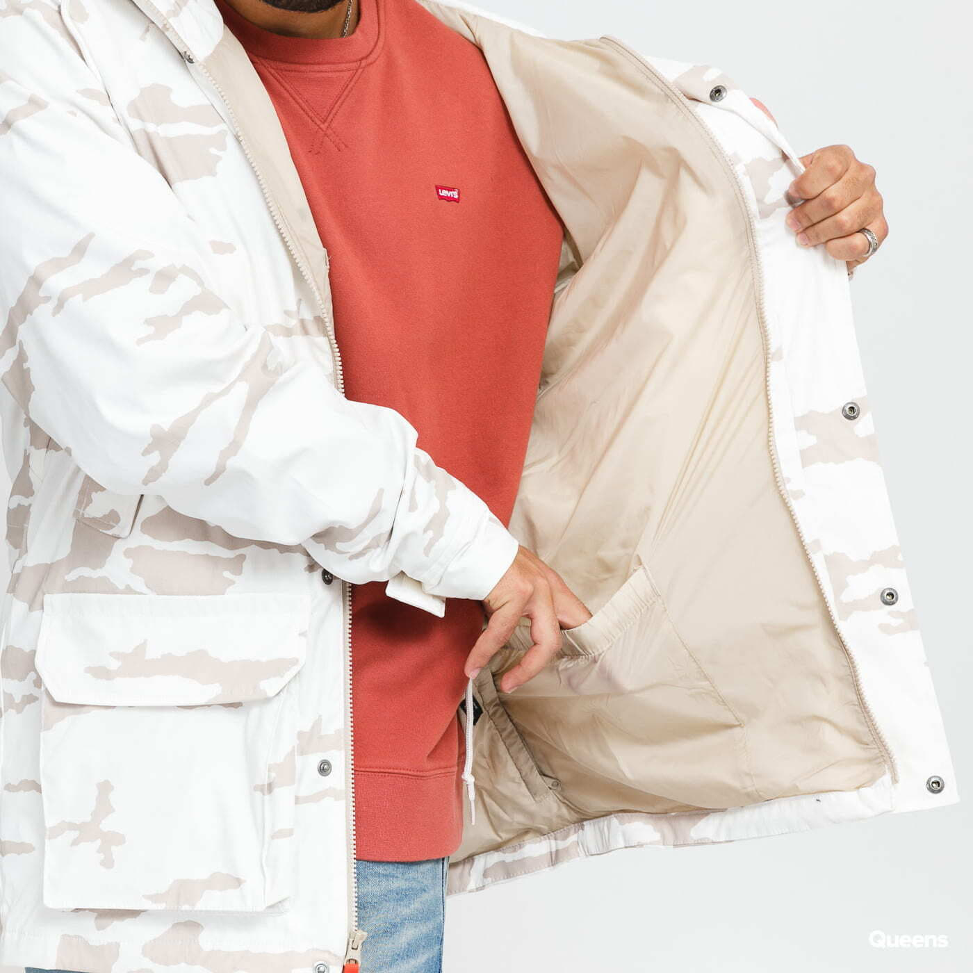 Bundy Columbia Decoy Jacket White