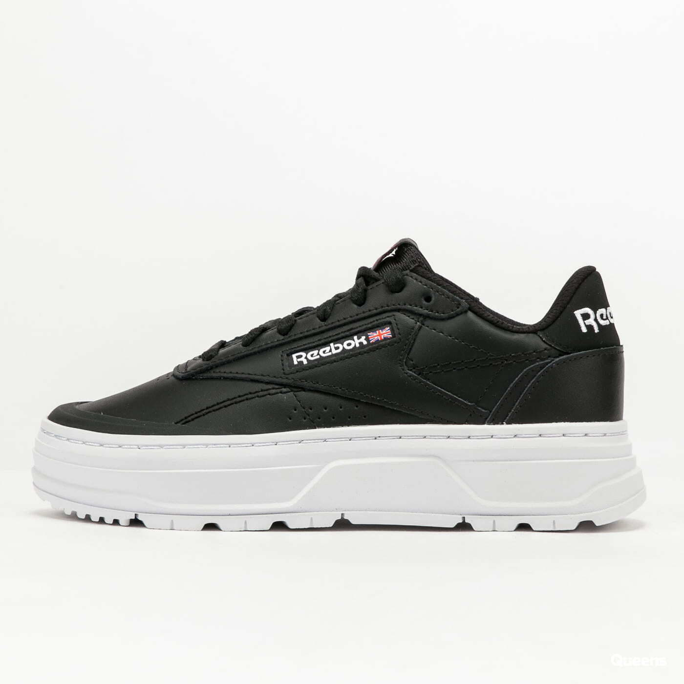 Women's sneakers and shoes Reebok Club C Double GEO Core Black/ Core Black/ FtwWhite