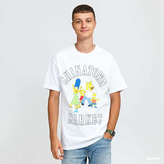 T-shirt Market The Simpsons Family OG Tee White