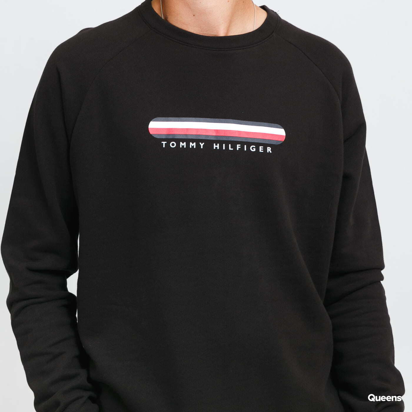 Mikiny Tommy Hilfiger Seacell Track Top Black