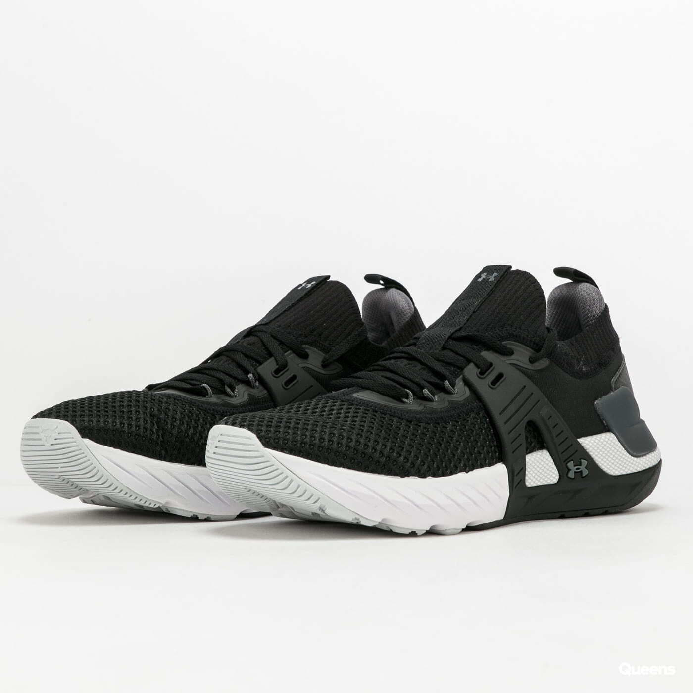 Férfi cipők Under Armour UA Project Rock 4 black / white