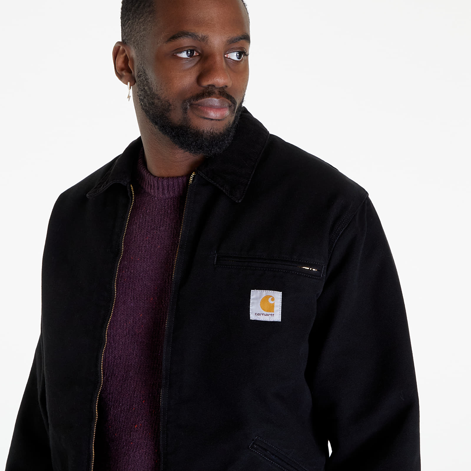 Bunda Carhartt WIP OG Detroit Jacket Black/ Black M