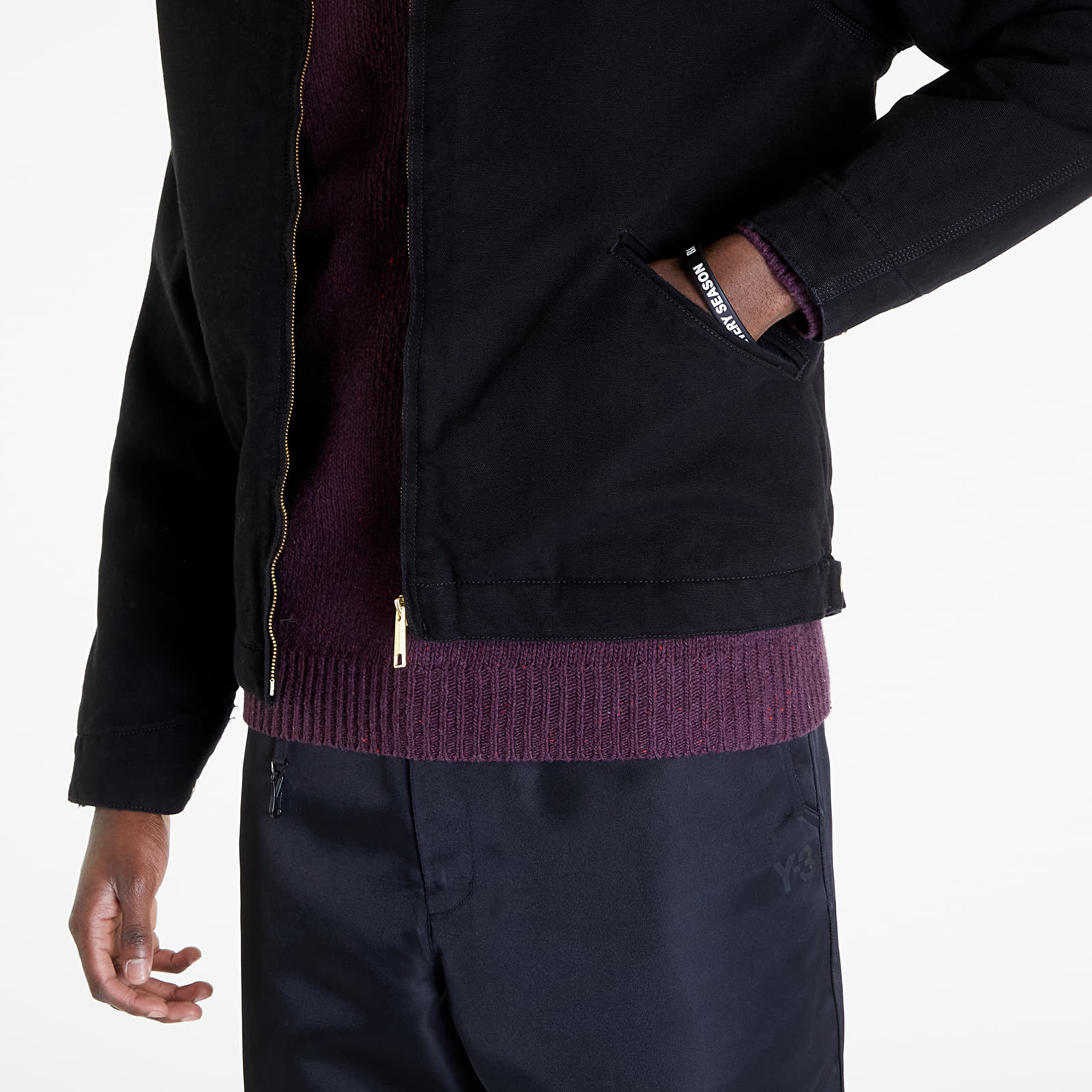 Jacken Carhartt WIP OG Detroit Jacket Black/ Black