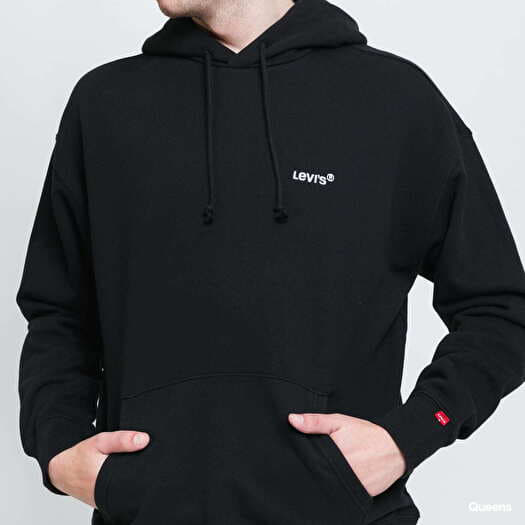 Levis hoodie black red outlet