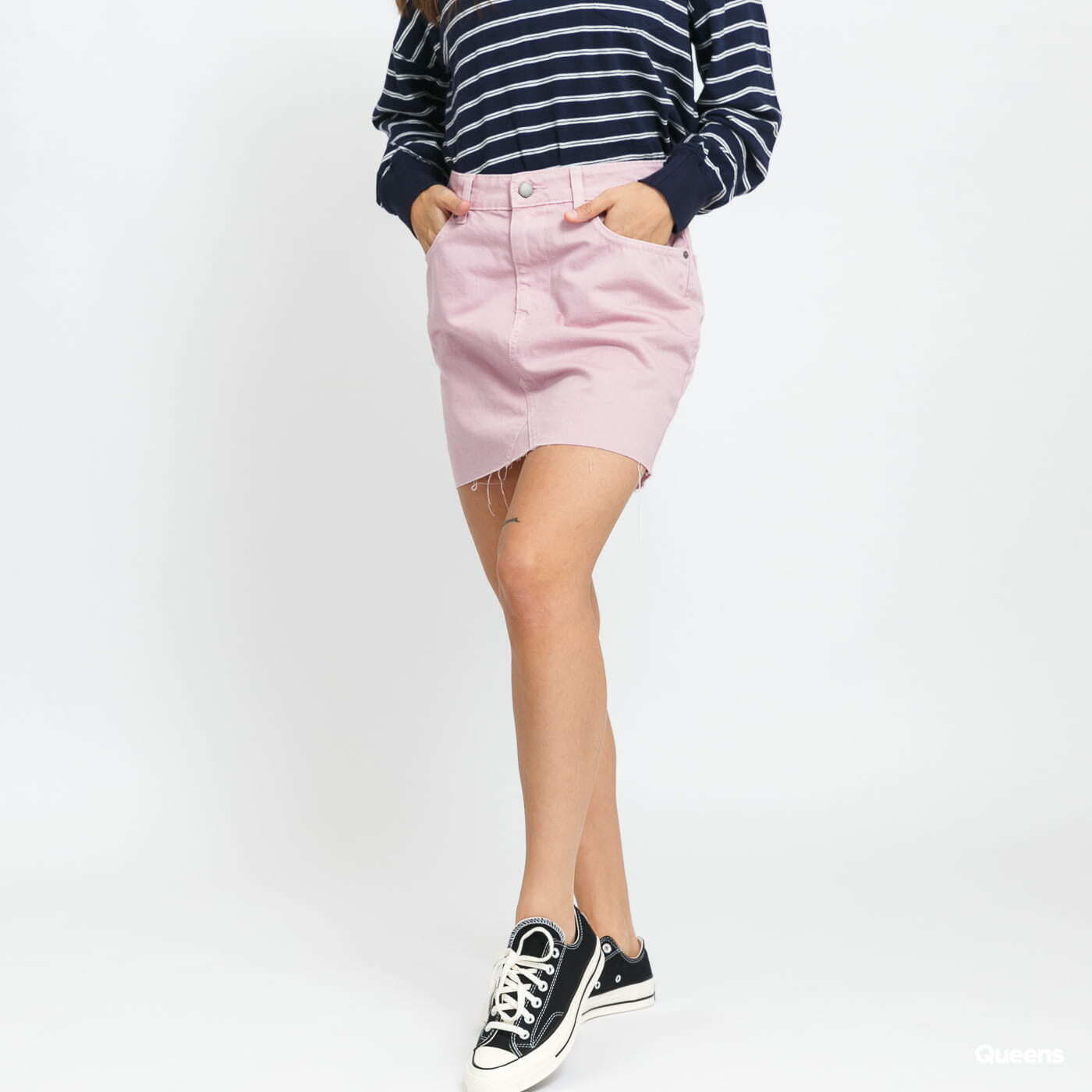 Sukne Roxy W Kissing Romance Skirt Pink