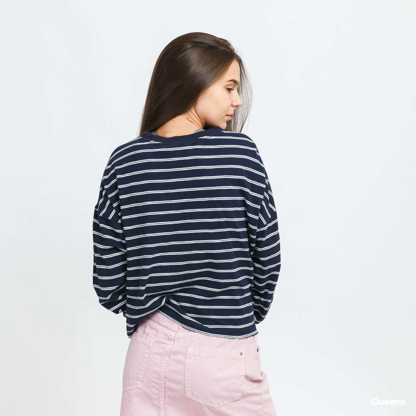 T-shirts Roxy W Just Like That Navy/ White