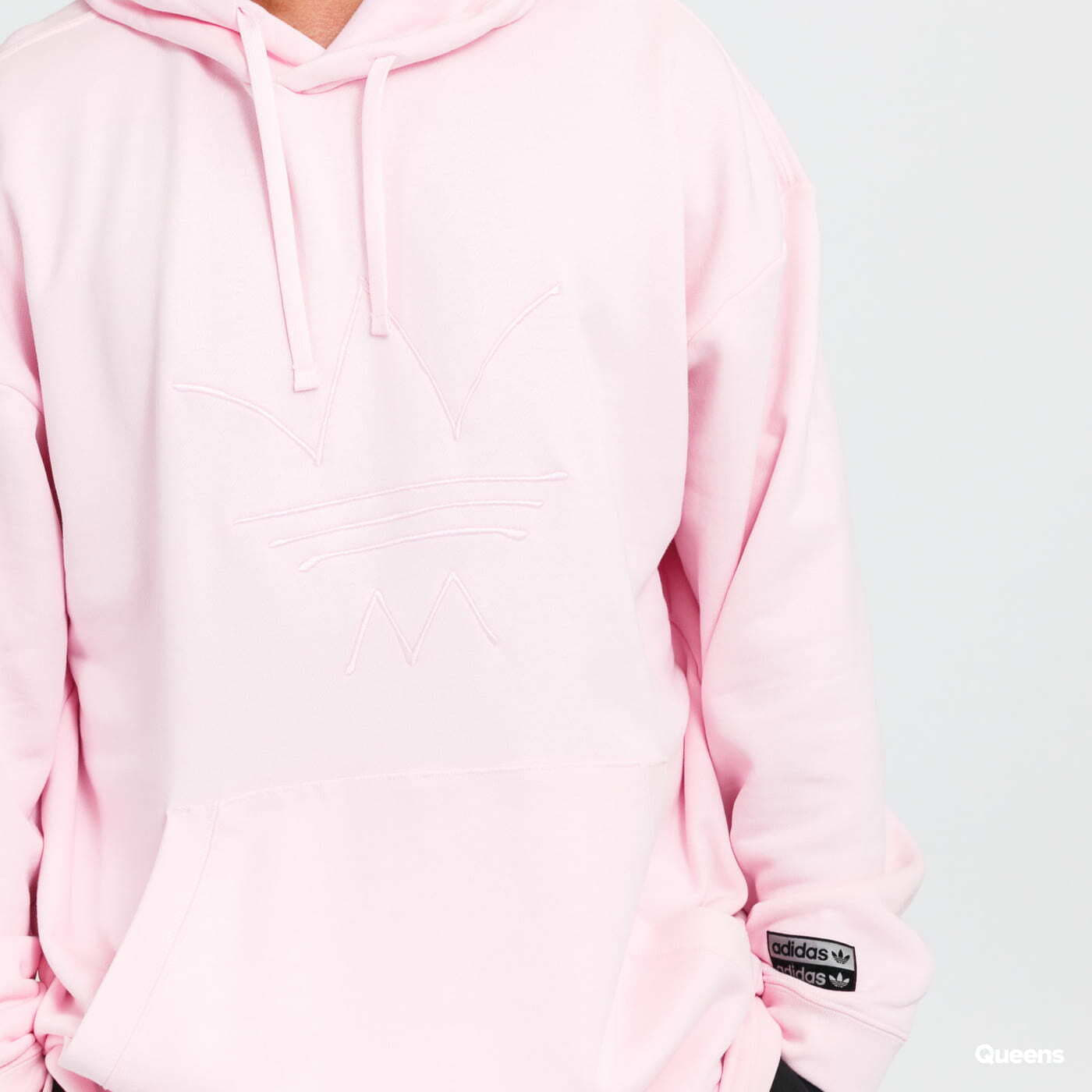 Adidas originals sweatshirt raw pink online