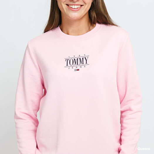 Tommy jeans cheap sweatshirt pink