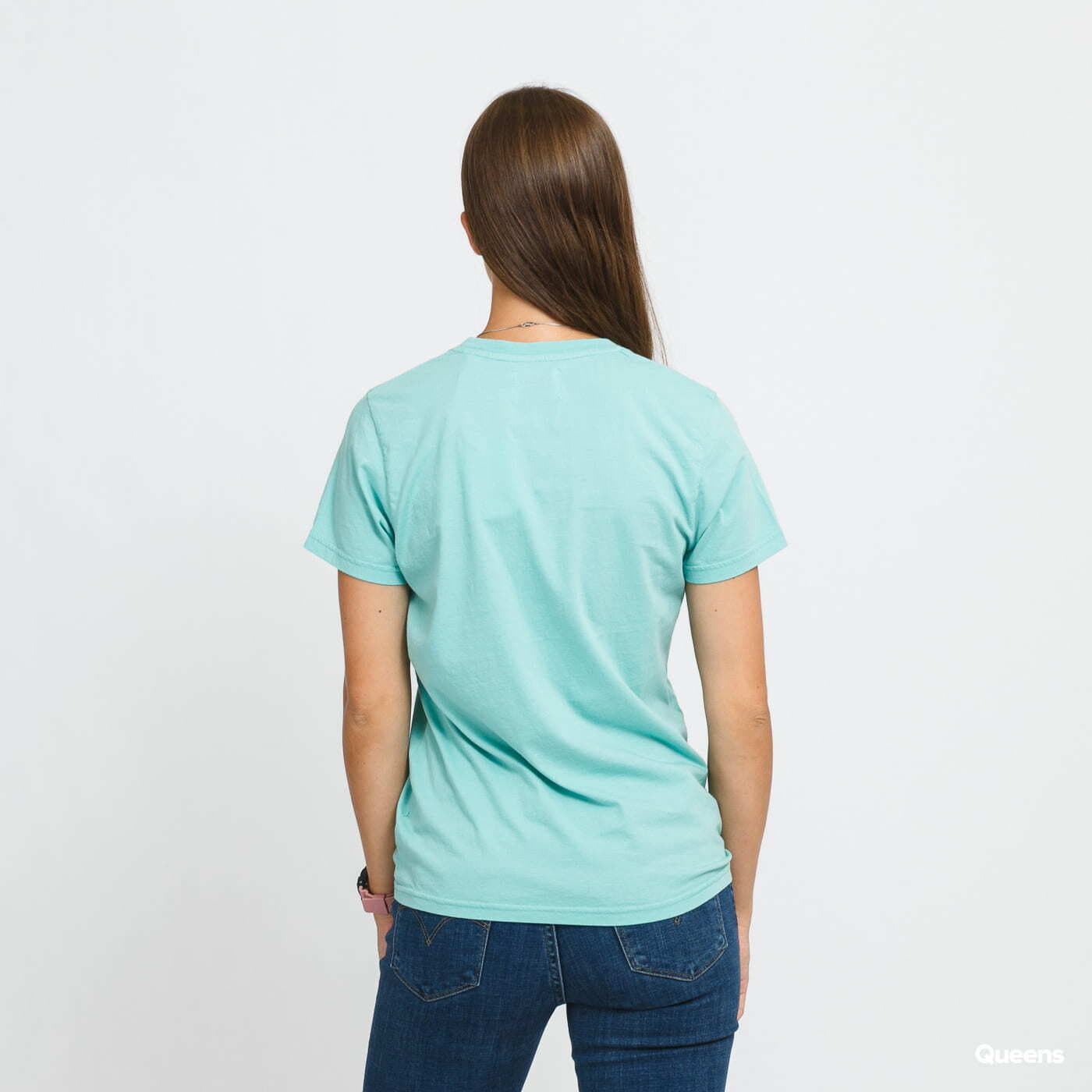 Trička Colorful Standard Women Light Organic Tee Tyrkysové