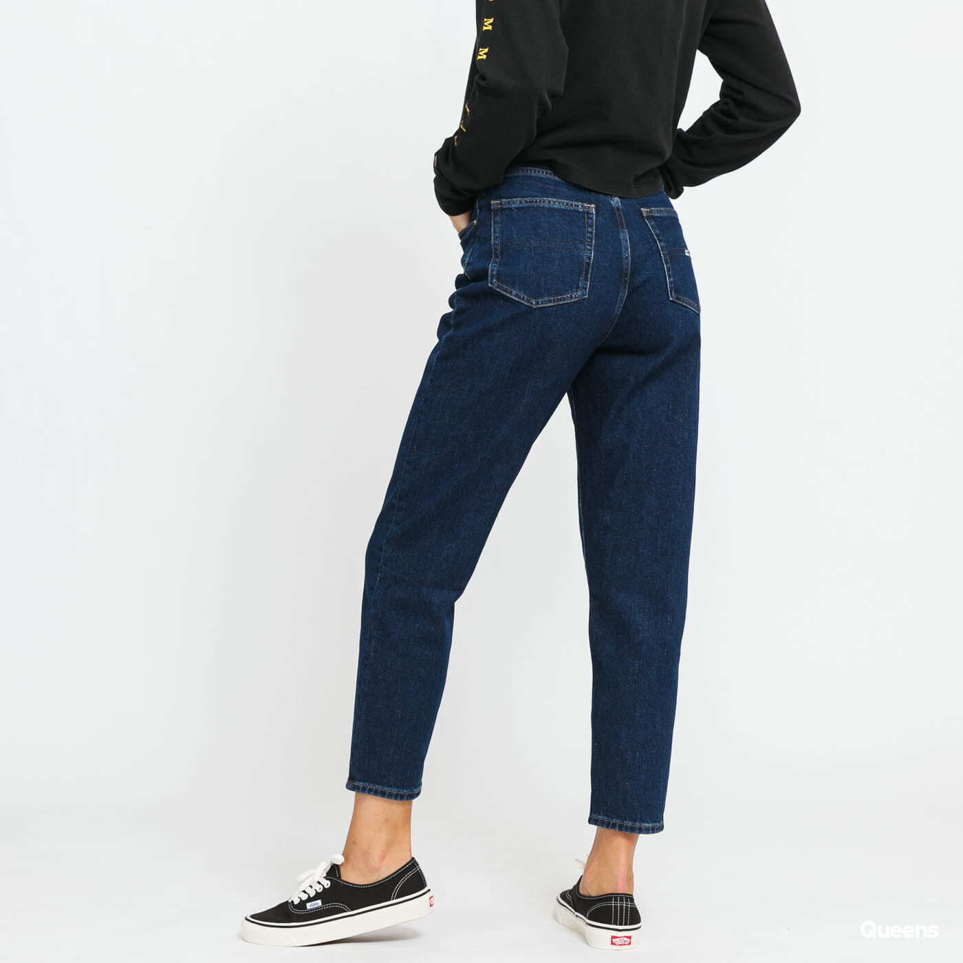 Jeans TOMMY JEANS Mom Ultra High Rise Tapered Jeans Navy