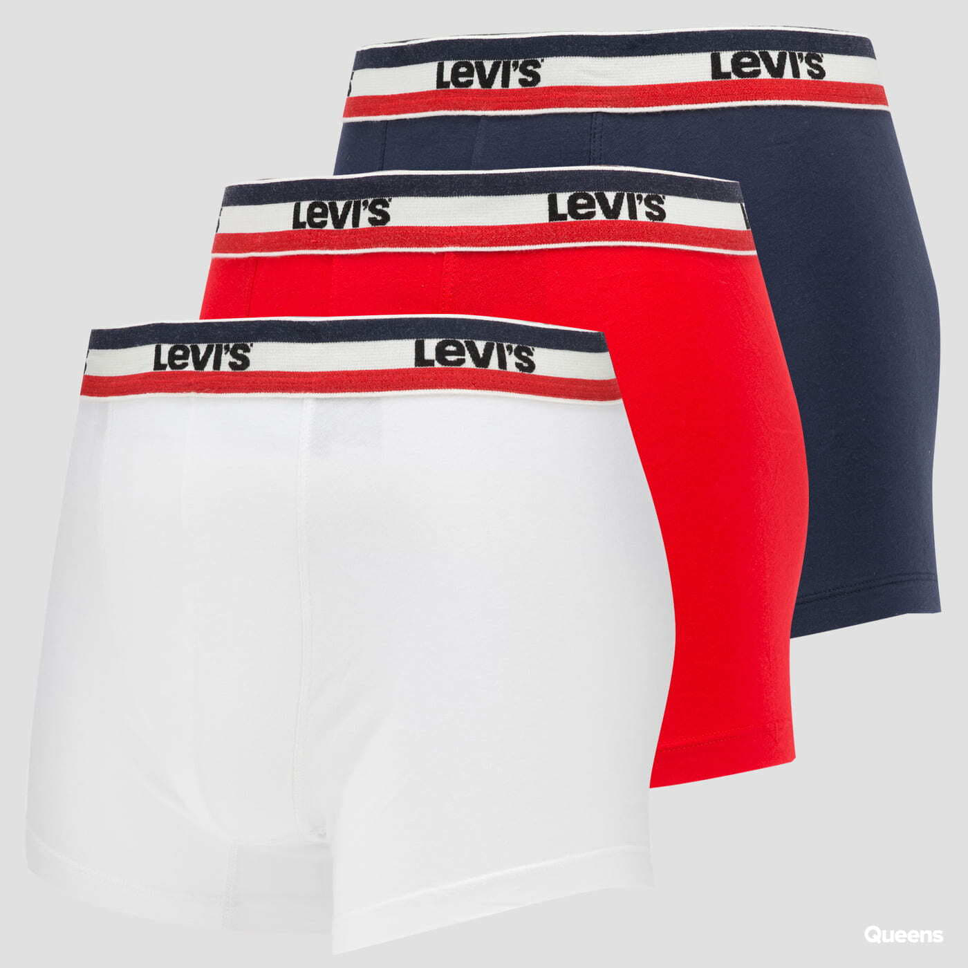 Boxer shorts Levi's ® 3Pack Boxer Brief Red/ White/ Navy