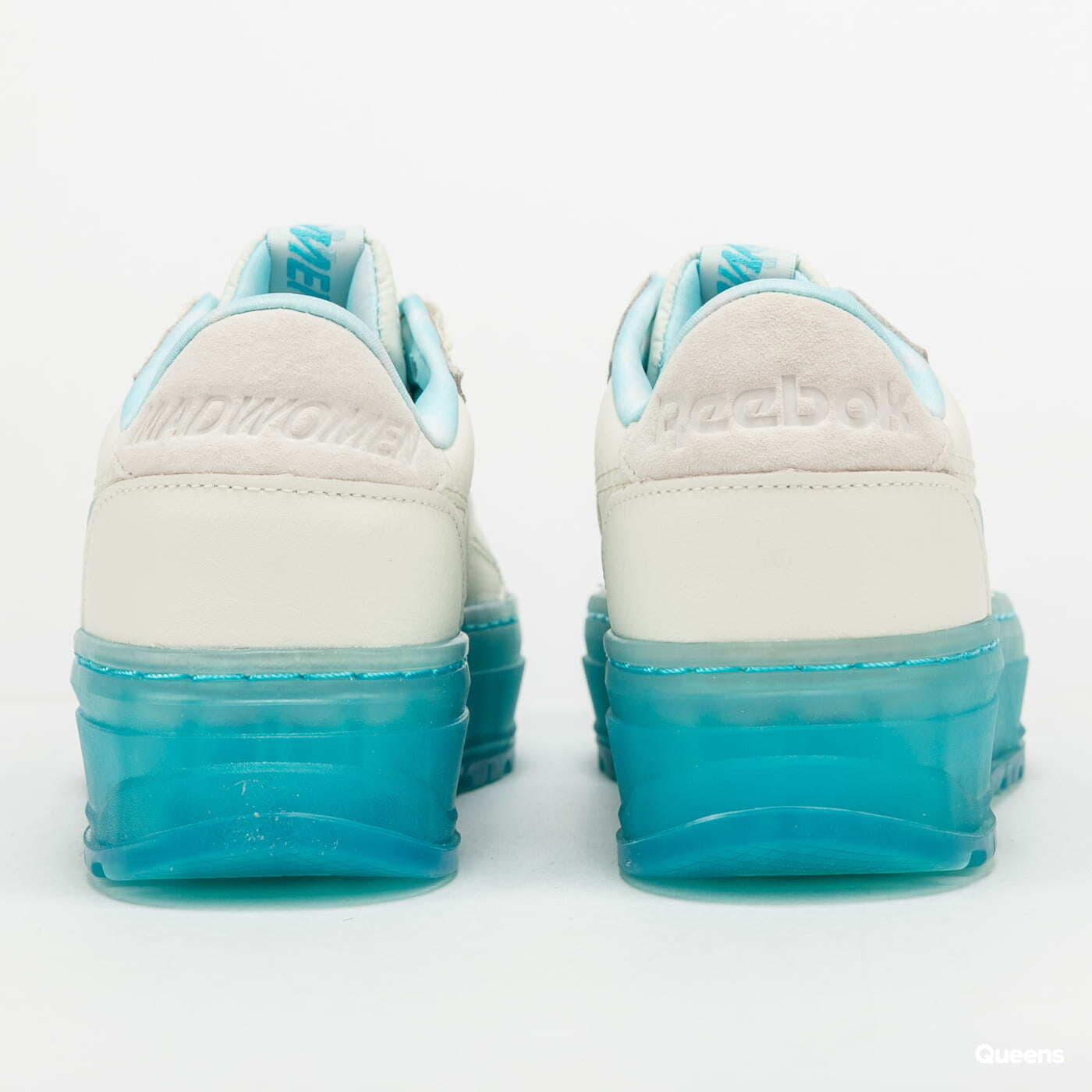 Naisten lenkkarit ja kengät Reebok Club C Double Geo Chalk/ Chalk/ Hydblu