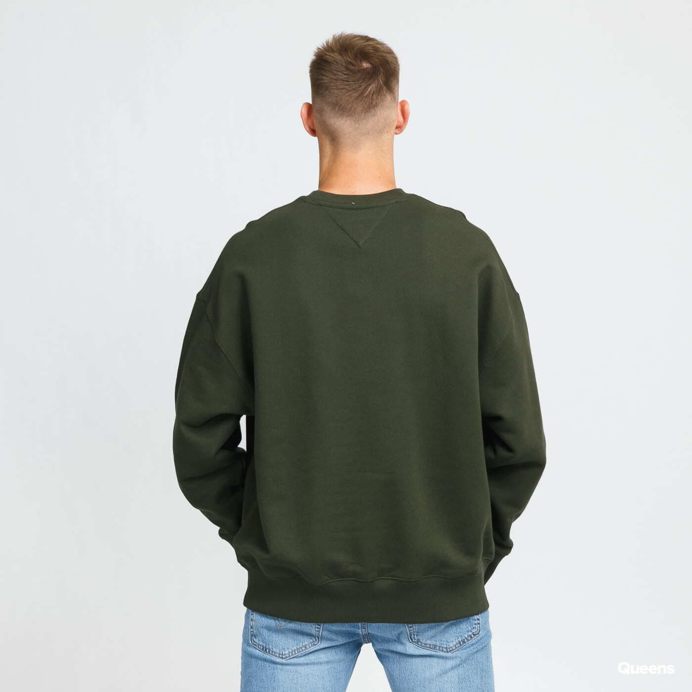 Hoodies and sweatshirts  TOMMY JEANS Tommy Badge Crew Green