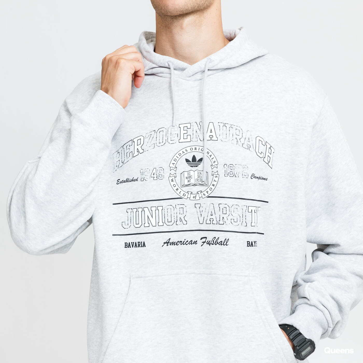 Sweatshirts adidas Originals College Hoody Melange Light Grey