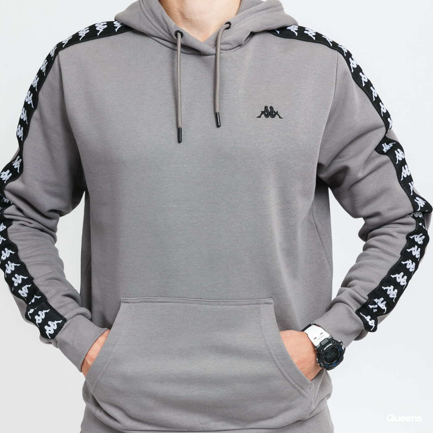 Hoodies and sweatshirts Kappa Joder Hoodie Dark Grey Queens