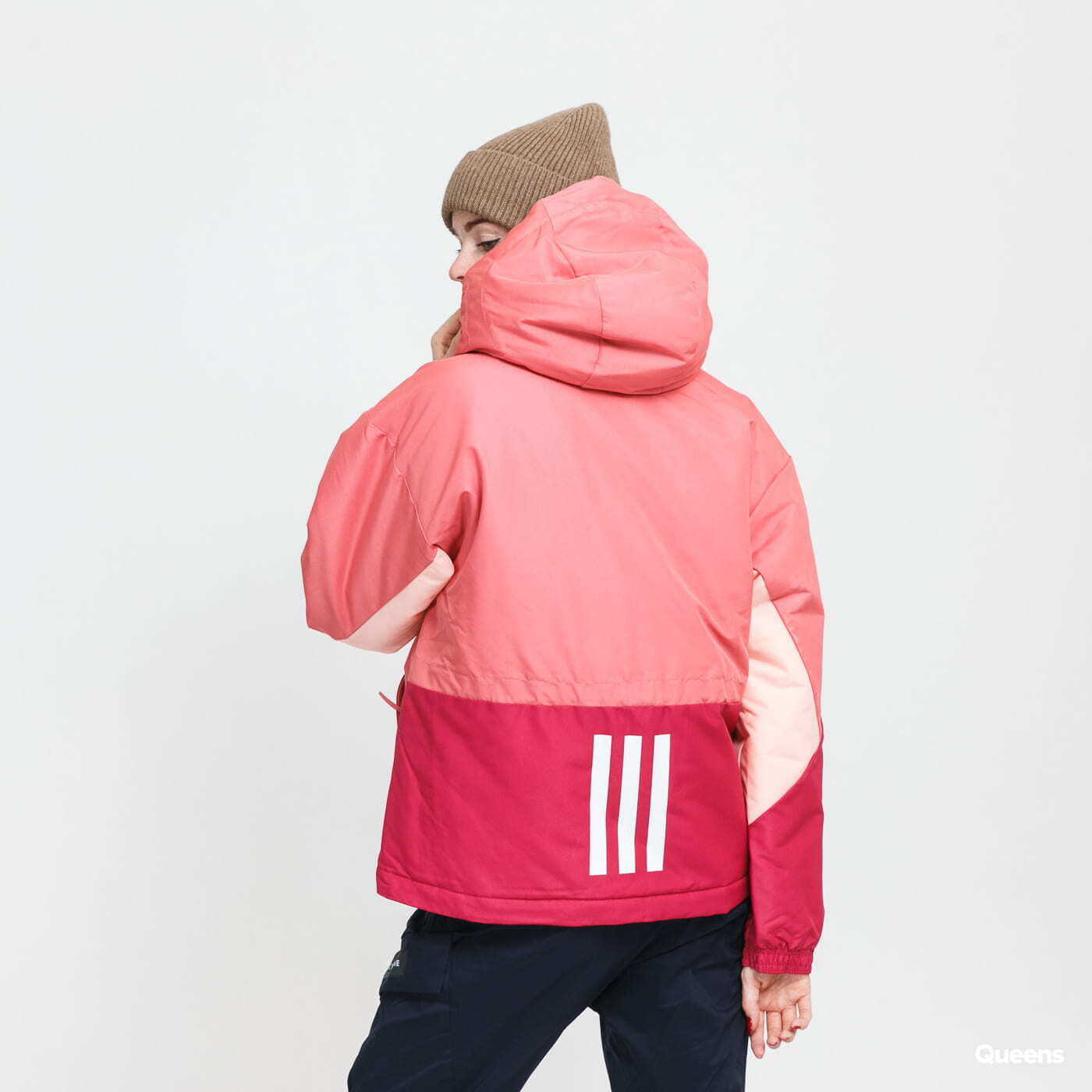Bundy adidas Performance Back To Sport Insulated Jacket Pink