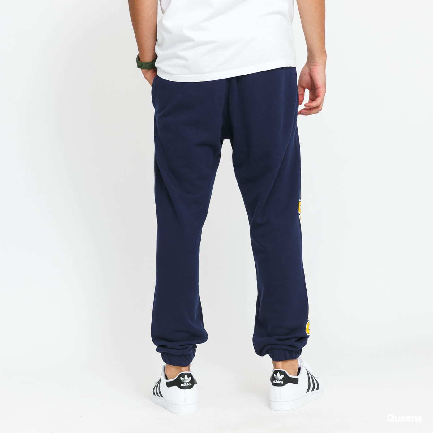 Adidas navy blue sweatpants best sale