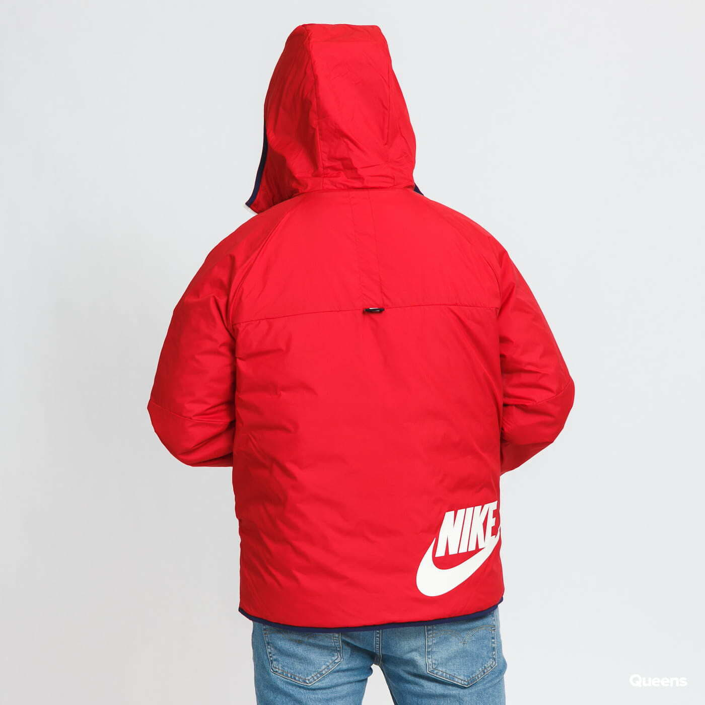 Jassen Nike Sportswear Therma-FIT Repel Legacy Reversible Jacket Red/ Navy