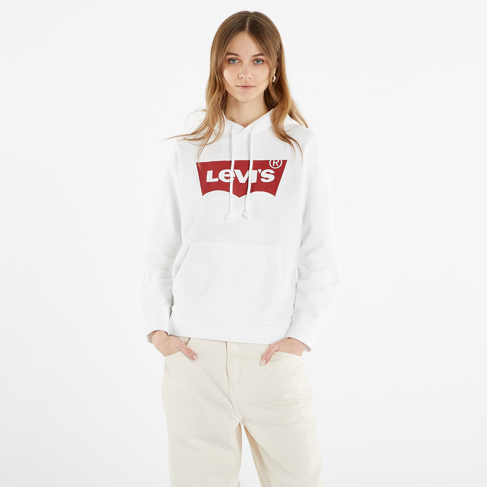 Hoodies and sweatshirts Levi s Graphic Standard Hoodie White Queens