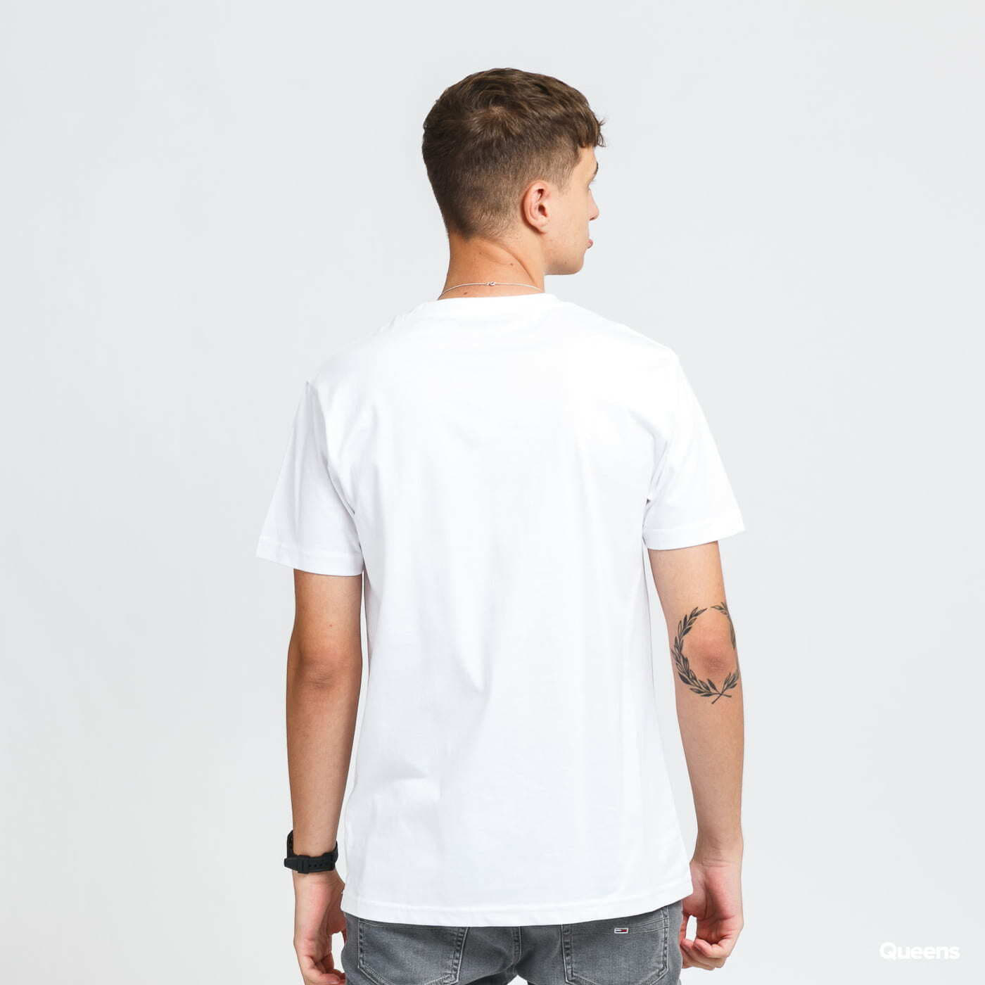 T-särgid Urban Classics Peace Sign Tee White
