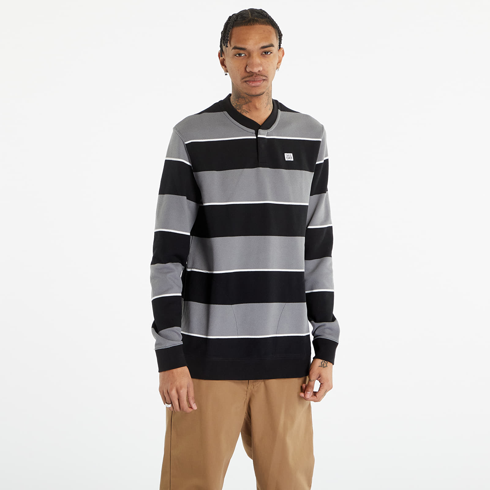 Hanorace Nike M NK SB NOvelty Crew Black/ Grey