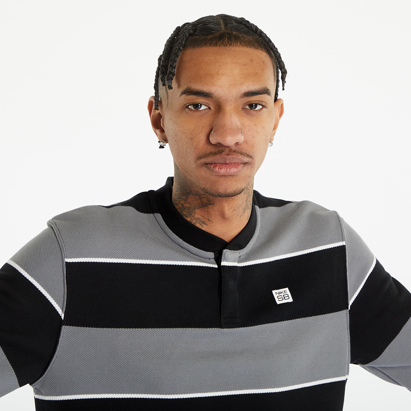 Hanorace Nike M NK SB NOvelty Crew Black/ Grey