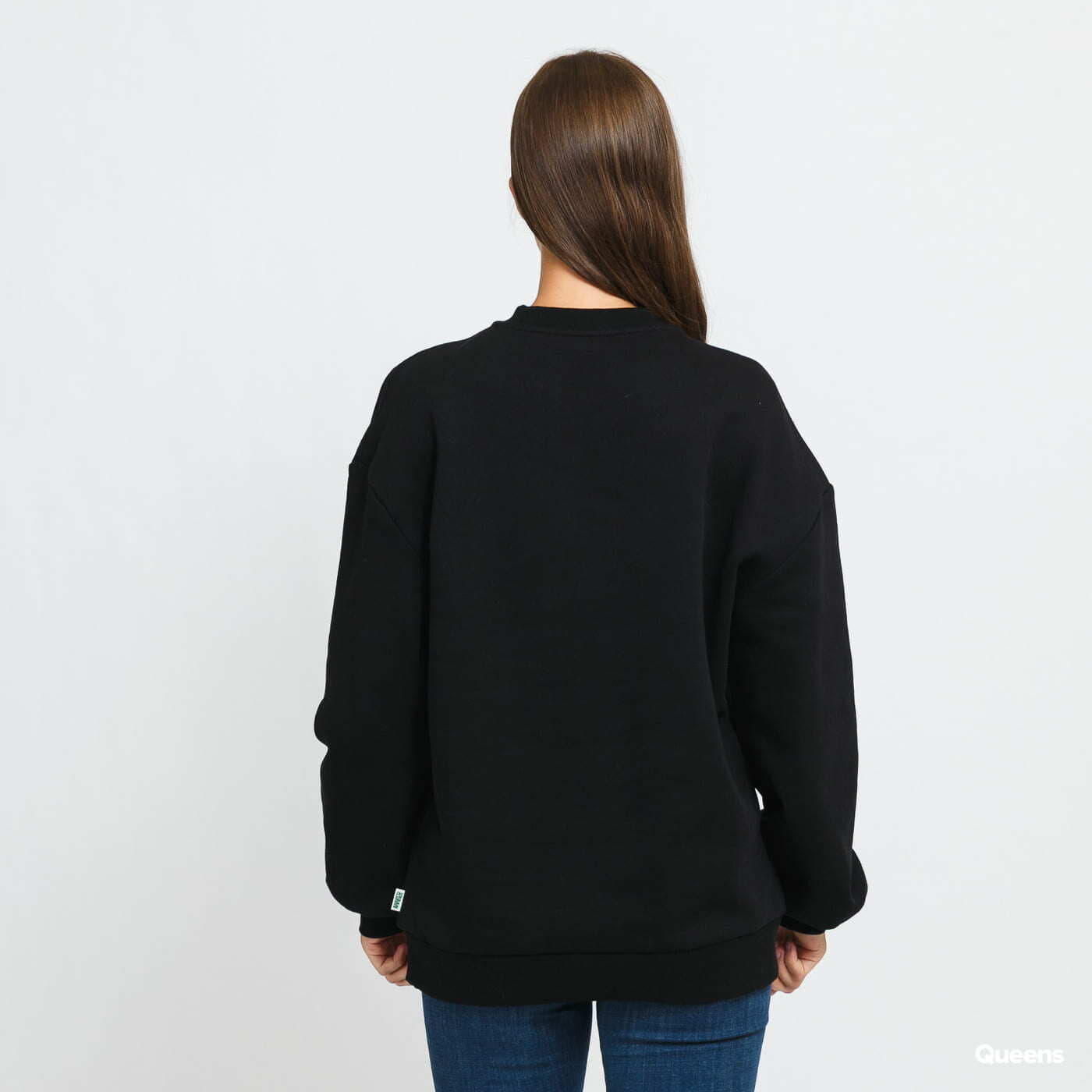 Hoodies and sweatshirts  Urban Classics Ladies Organic Oversized Crew Black