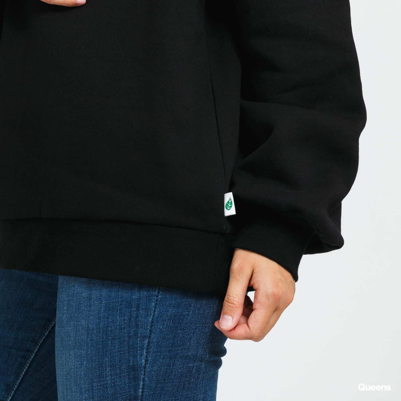 Hoodies and sweatshirts  Urban Classics Ladies Organic Oversized Crew Black