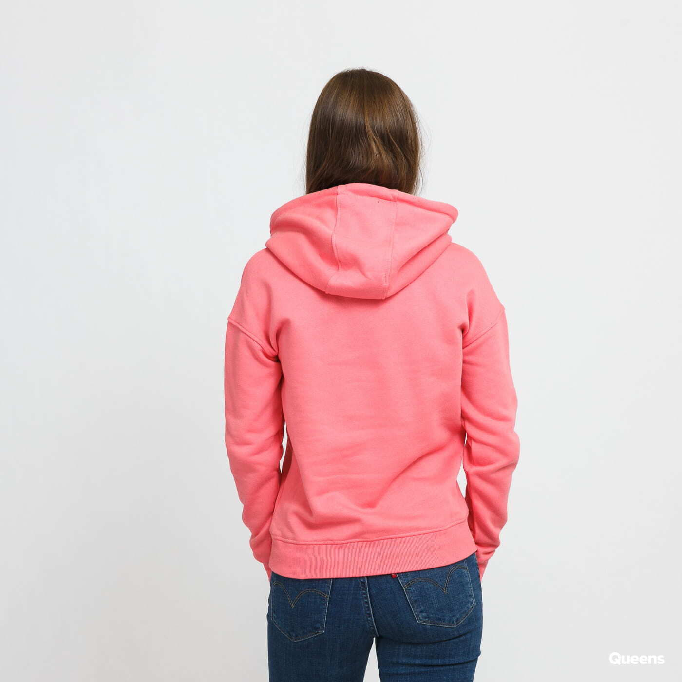 Sweatshirts Urban Classics Ladies Hoody Pink