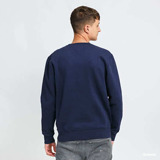 Tommy jeans sale sweatshirt navy