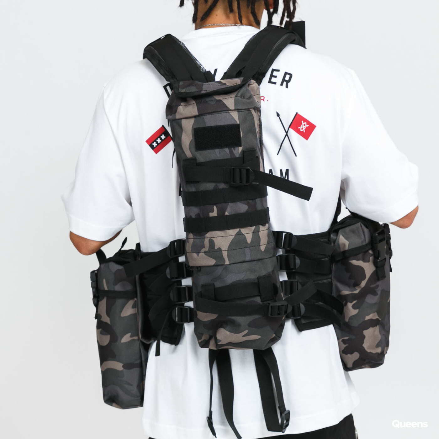 Vesty Urban Classics Tactical Vest Camo Grey