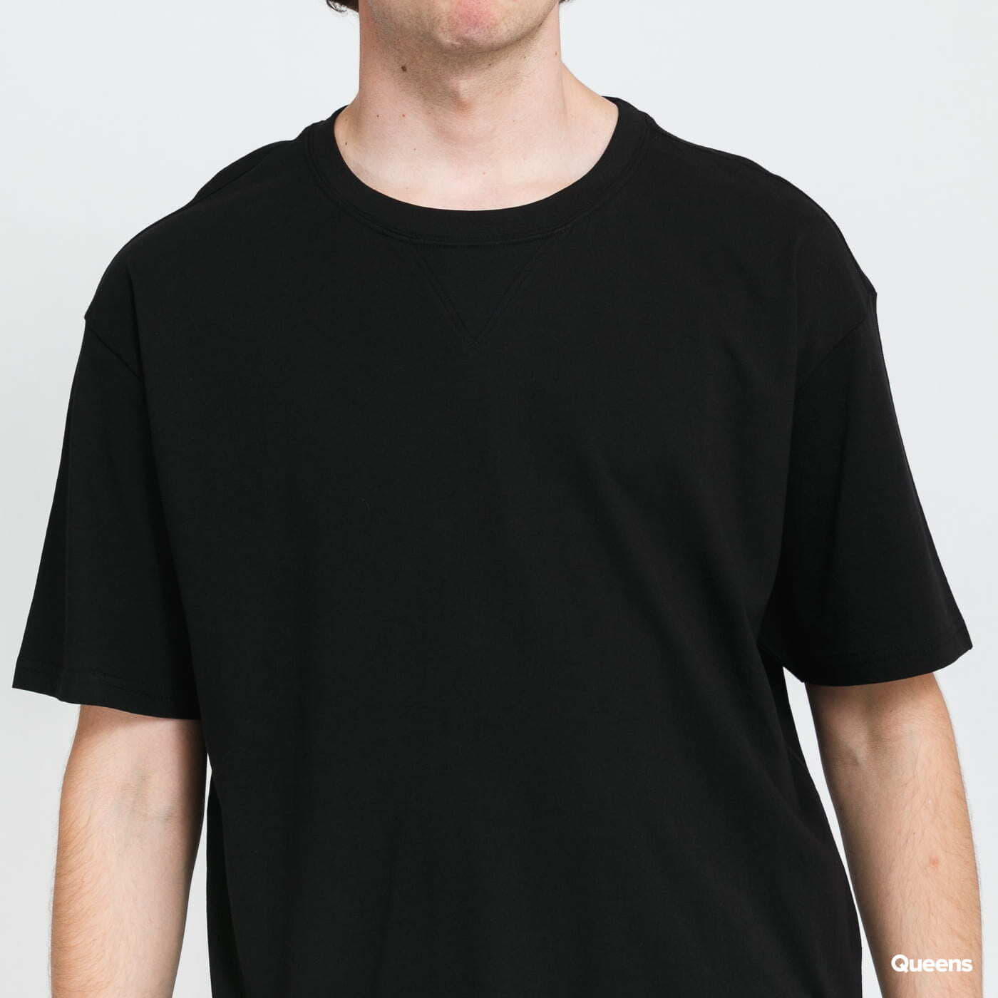 T-shirts Urban Classics Organic Cotton Curved Oversized Tee 2-Pack Black