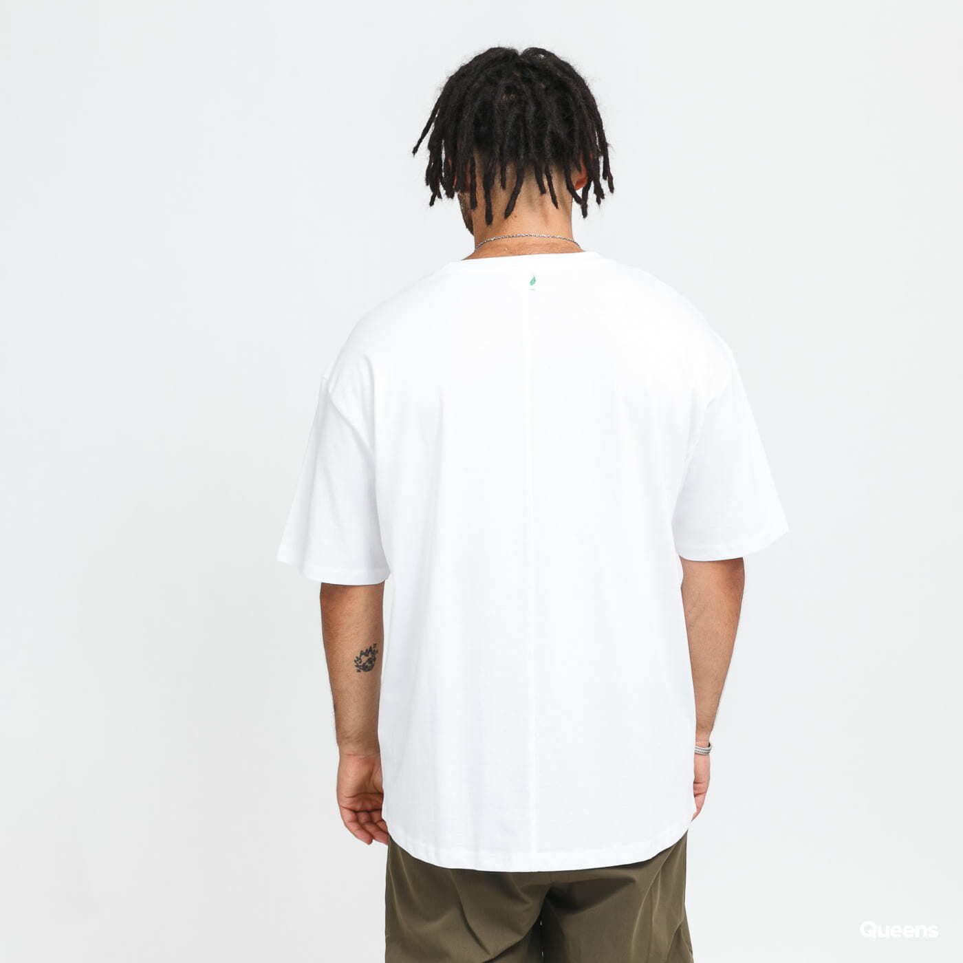 T-shirts Urban Classics Organic Cotton Curved Oversized Tee 2-Pack White /  Black | Queens