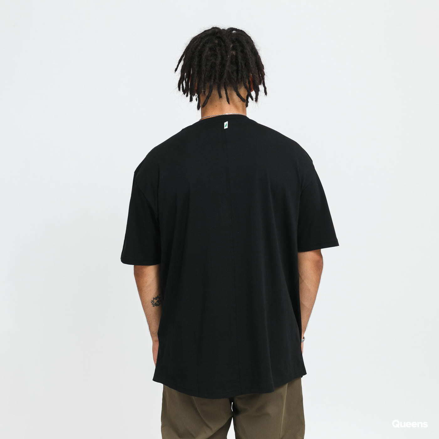 T-Shirts Urban Classics Organic Cotton Curved Oversized Tee 2-Pack White / Black
