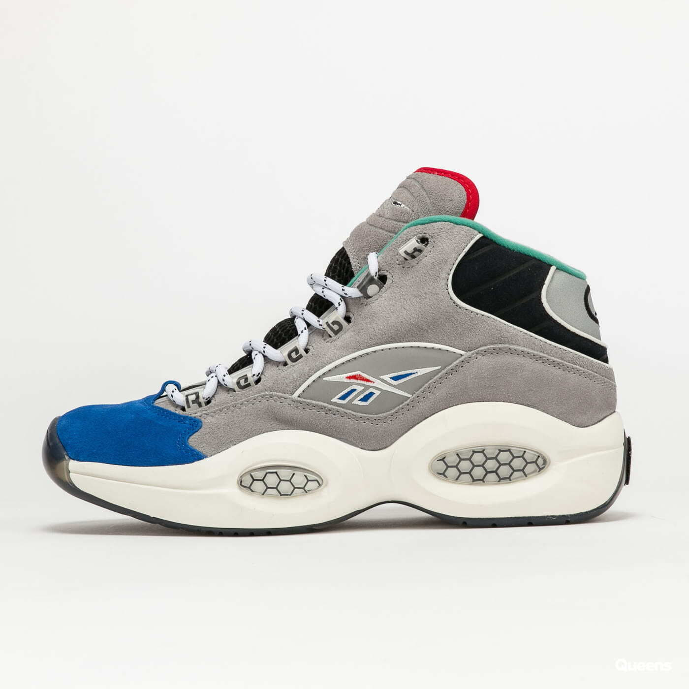 Men's sneakers and shoes Reebok Question Mid MgsOGr/ Vecblu/ Black