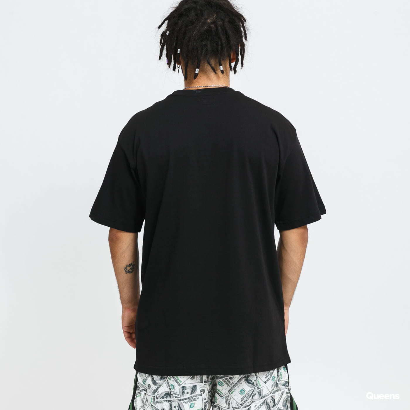T-shirts Market Peace Guy Flame Arc T-Shirt černé