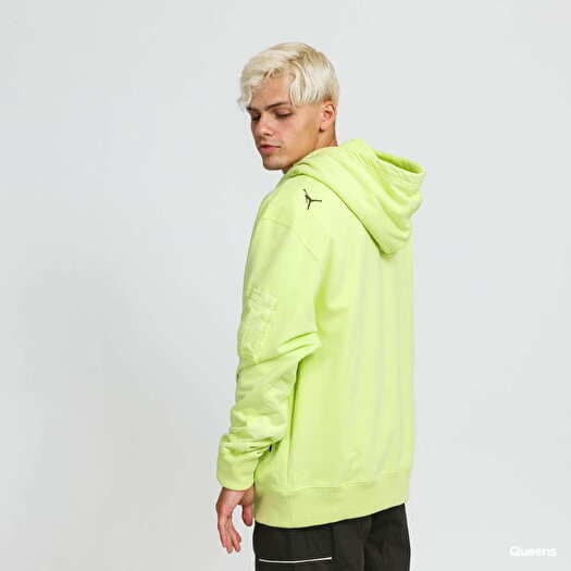 Hoodies and sweatshirts Jordan M J 23 ENG Fleece PO Hoodie Lime