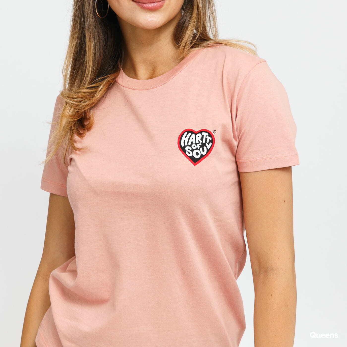 T-shirts Carhartt WIP W' S/S Hartt Of Soul Tee Pink