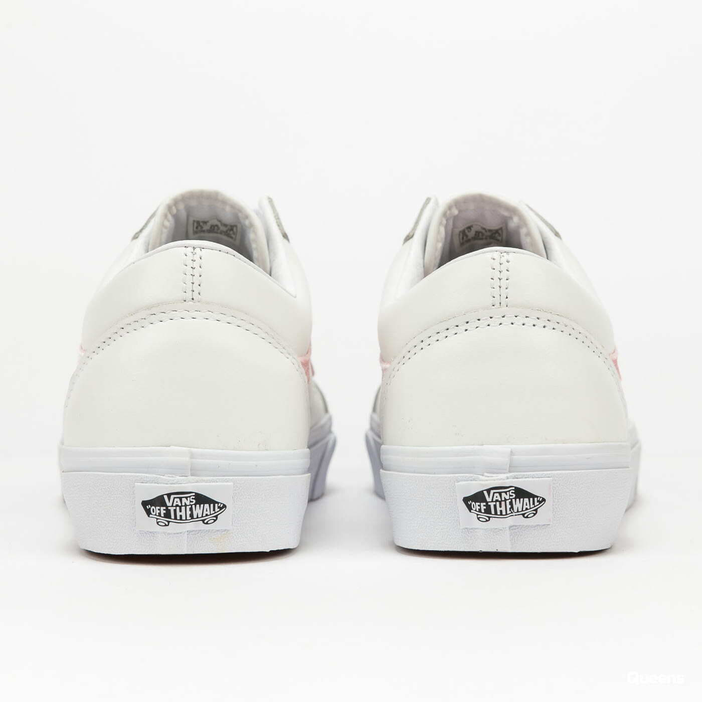 Damen Sneaker und Schuhe Vans Old Skool PwdrpnktrWhite Queens