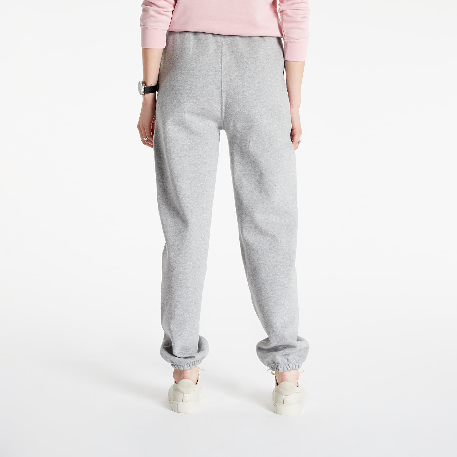 Dżinsy i spodnie NikeLab Women's Fleece Pants Dk Grey Heather/ White
