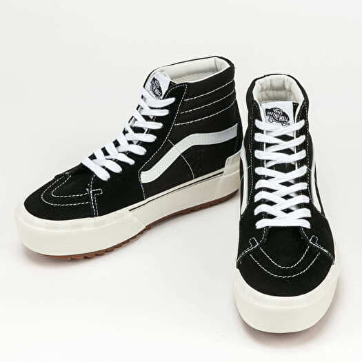 Vans sk8 hi platform noire et blanche store