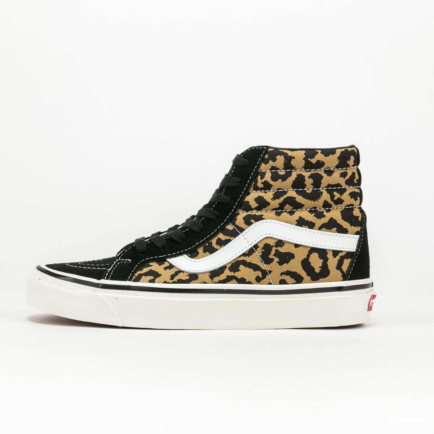 Sneakers og sko til kvinder Vans SK8 - Hi 38 DX Black/ Tan Leopard