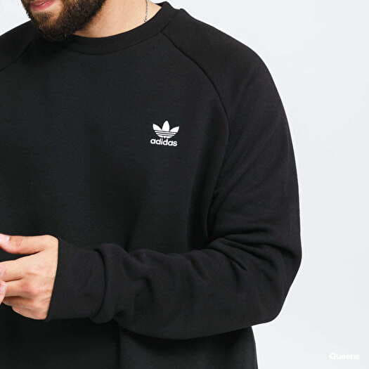 Hoodies and sweatshirts adidas Originals Essential Crew Black Queens