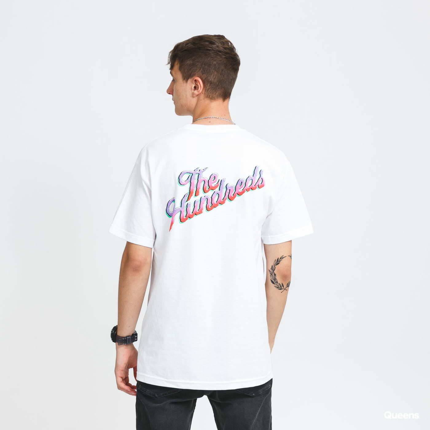 Tričká The Hundreds Wild Slant Tee White
