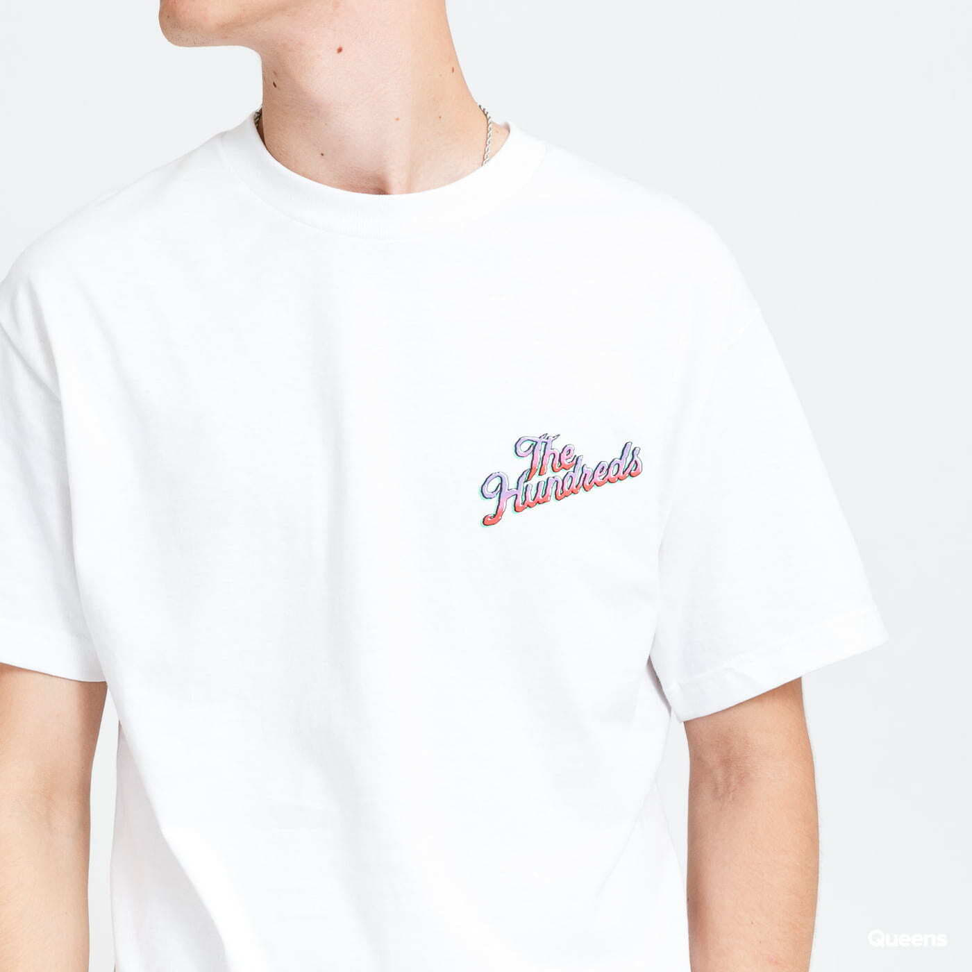 Tričká The Hundreds Wild Slant Tee White