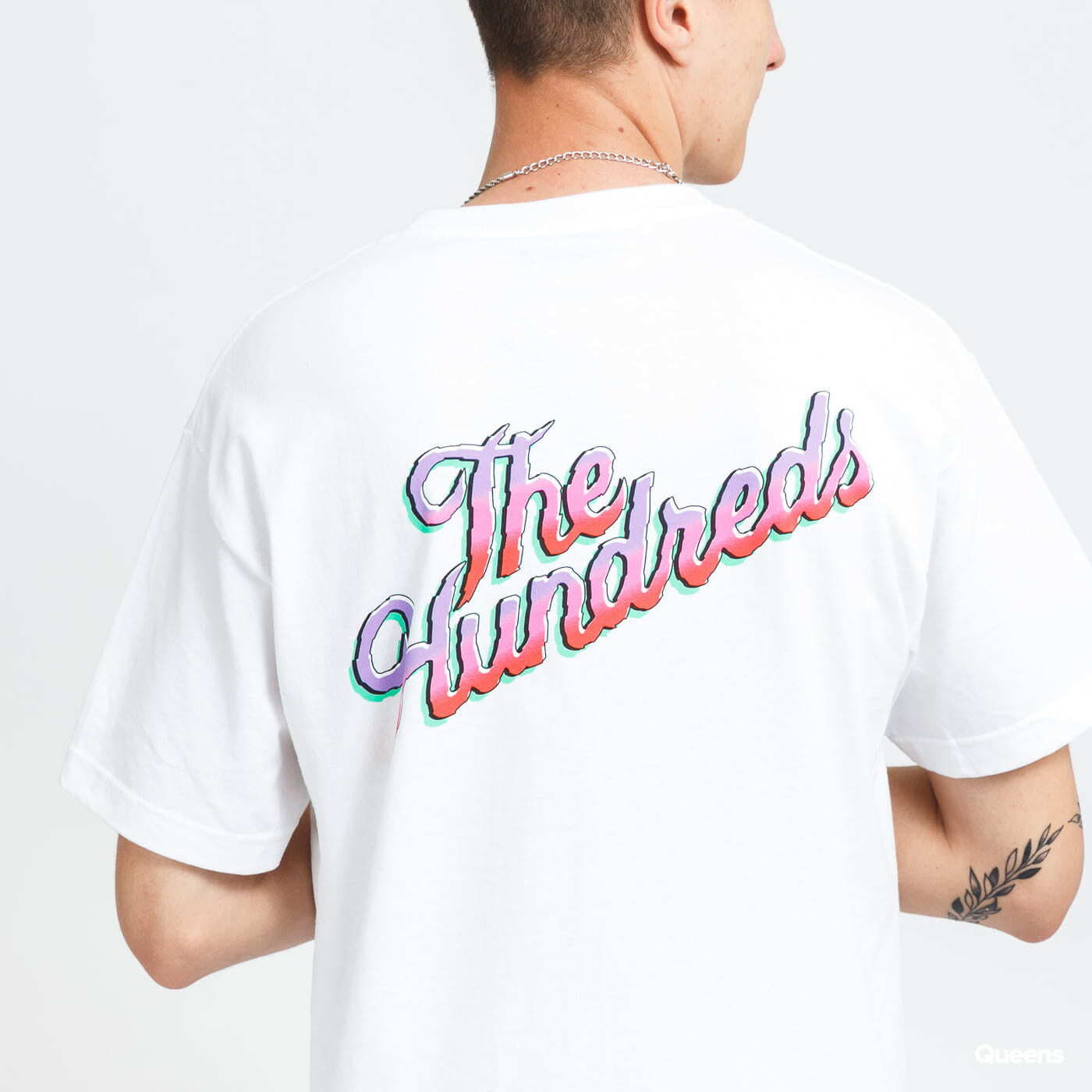 Tričká The Hundreds Wild Slant Tee White